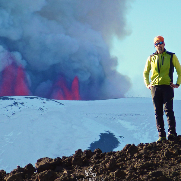 Sommité du volcan