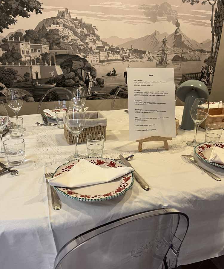 Voyages en Italie: Dîners à thème